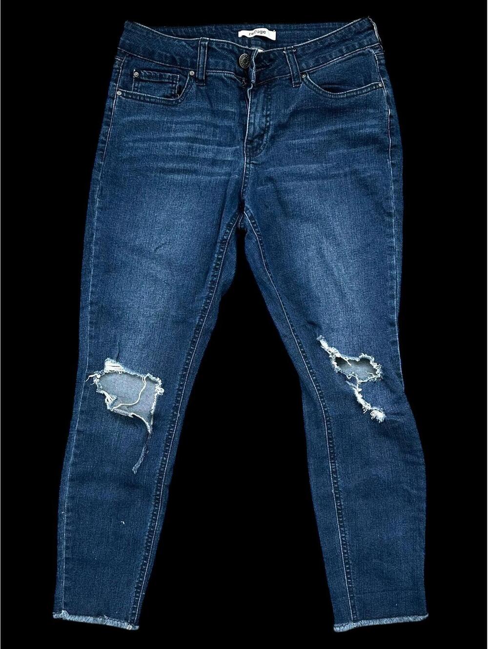 Refuge Distressed Skinny Jeans